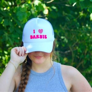 NEW “I🩷 Barbie” trucker hat